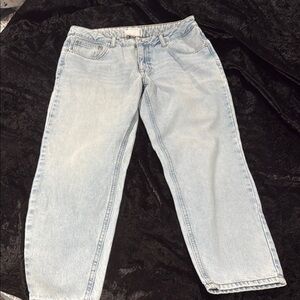 ASOS DESIGN jean in bleach with light tint